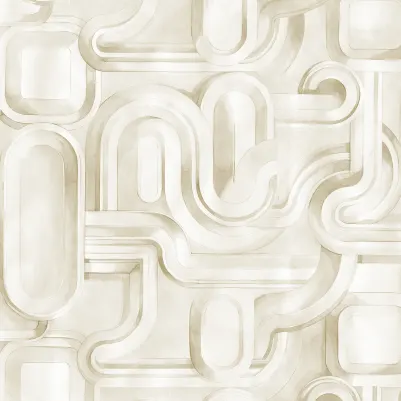 Abstract Path, Beige pattern image