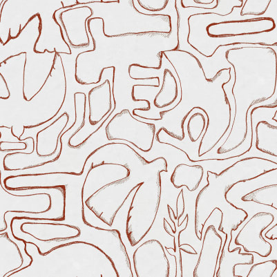 Peaceful, Red pattern image