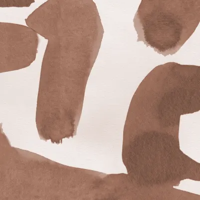 Wiggle Shapes, Mocha Mousse pattern image