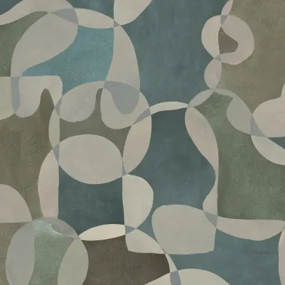 Overlap, Retro pattern image