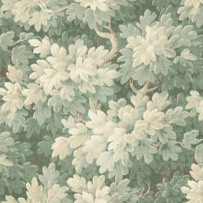 Vintage Foliage, Light Green pattern image