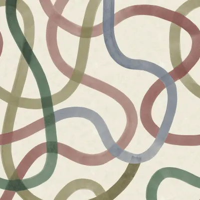 Serpentine, Retro pattern image