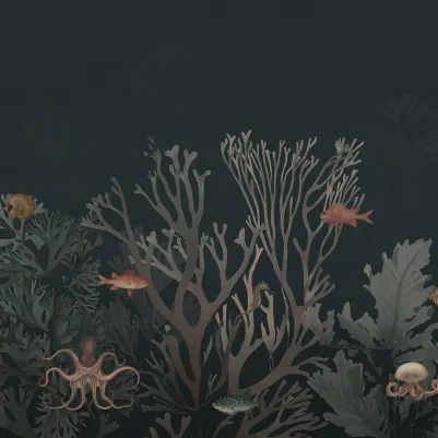 Coral World, Night pattern image
