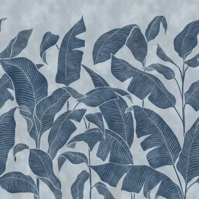 Tropical Breeze, Blue pattern image