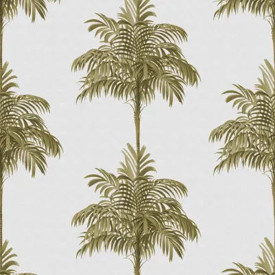 Palm Stripes, Gold pattern image