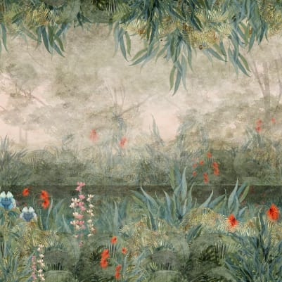 Tropical Treasures, Day pattern image