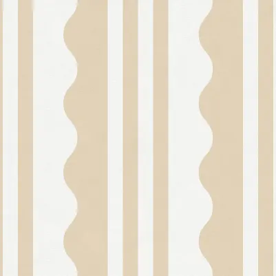 Wavy Stripe, Beige pattern image