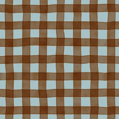 Gingham, Brown pattern image