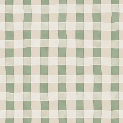 Gingham, Light Green pattern image