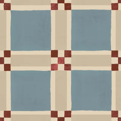 Bold Grid, Light Blue pattern image