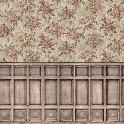 Rustic Bouquet, Panels pattern image