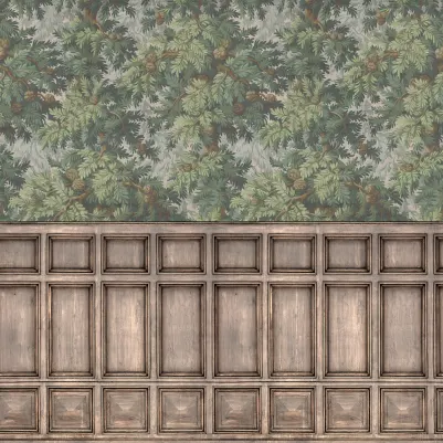 Spruce Forest, Panels pattern image