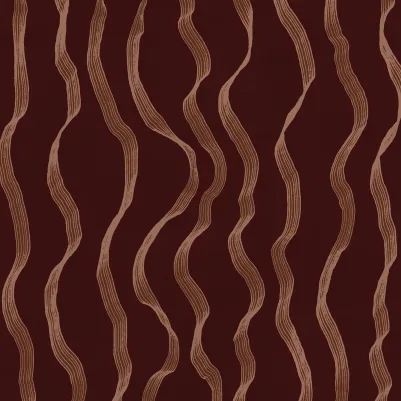 Ribbon Stripe, Burgundy pattern image