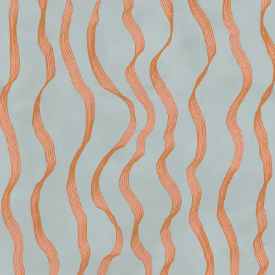 Ribbon Stripe, Blue pattern image