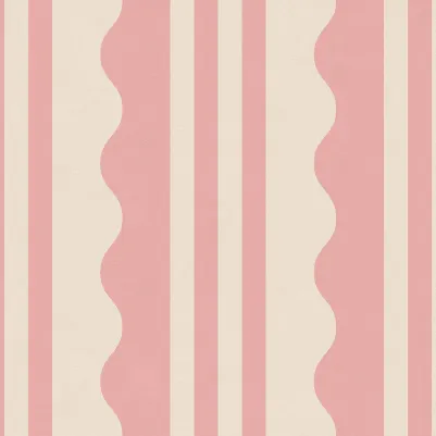 Wavy Stripe, Pink pattern image