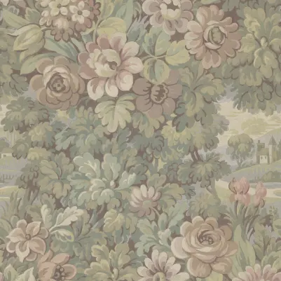 Botanical Manor, Soft pattern image