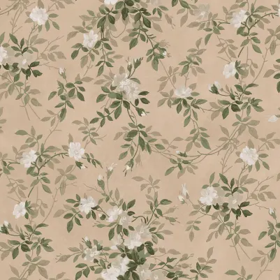 Wildflower Vista, Peach pattern image