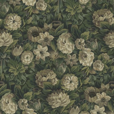 Heritage Floral, Green pattern image