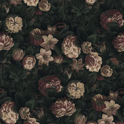 Heritage Floral, Dark pattern image