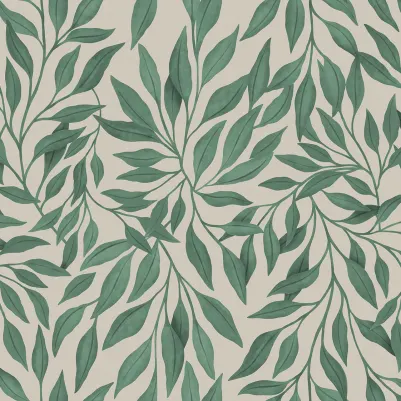 Willow, Green pattern image