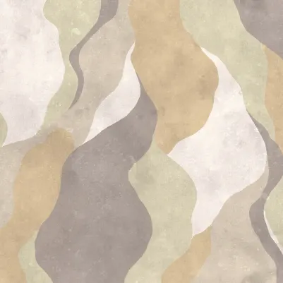 Flowing Forms, Pastel pattern image
