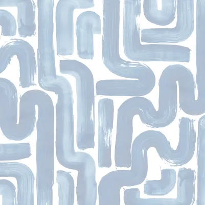 Drape Brush, Blue pattern image
