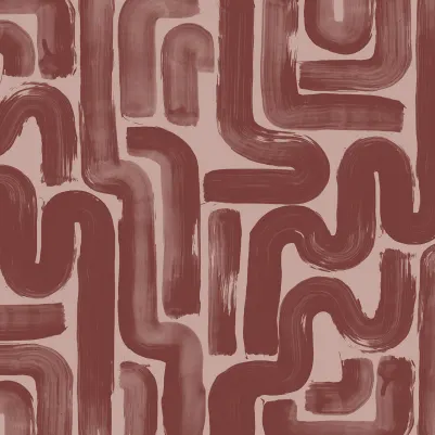 Drape Brush, Red pattern image