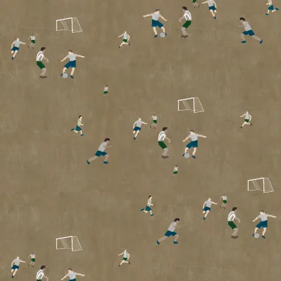 Soccer, Sand pattern image