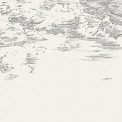 Cloud Engraving, Beige pattern image