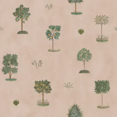 Historic Trees, Blush pattern image