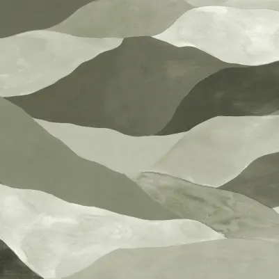 Misty Peaks, Green pattern image