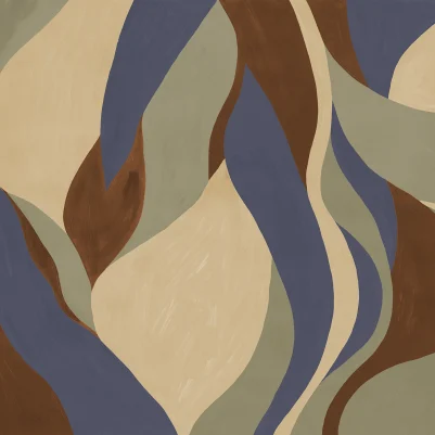 Velvet Flames, Brown pattern image