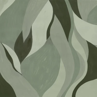 Velvet Flames, Green pattern image