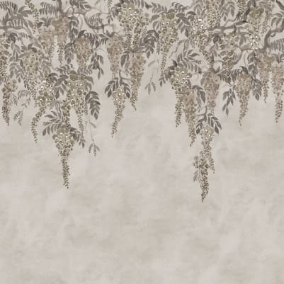 Whispers Wisteria, Gray pattern image