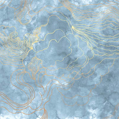 Opulence Storm, Light Blue pattern image