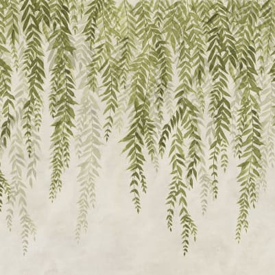 Whispers of Bamboo, Green pattern image