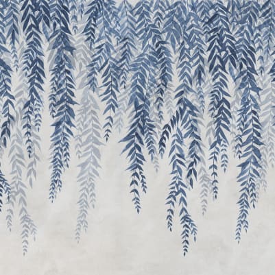 Whispers of Bamboo, Blue pattern image