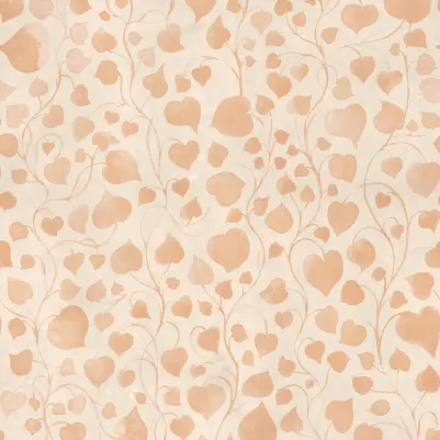 Eternal Vine, Peach pattern image