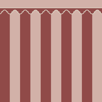 Stripe Chateau, Pink pattern image