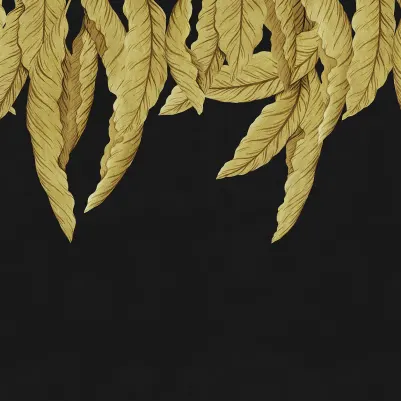 Hanging Palms, Balck pattern image