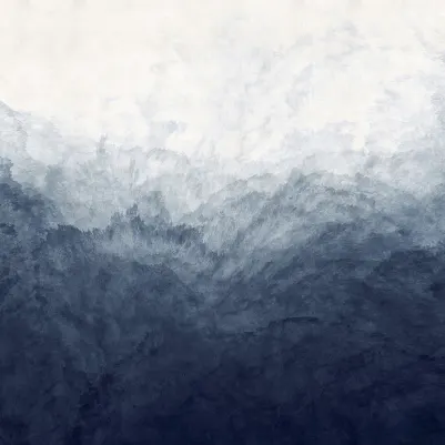 Abstract Watercolor, Blue pattern image