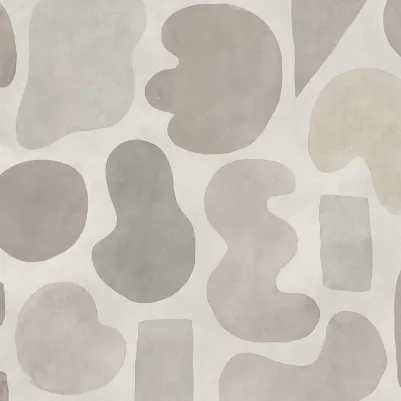 Watercolor Shapes, Beige pattern image