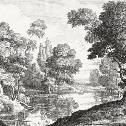 Etching Park, Black pattern image