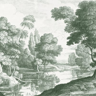 Etching Park, Green pattern image