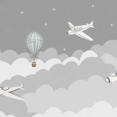 Fly Away, Gray pattern image