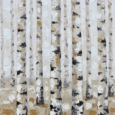 Birch Forest, Brown pattern image