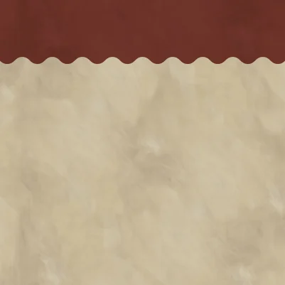 Wave Border, Brown pattern image