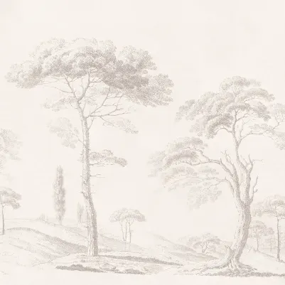 Tree Studies, Beige pattern image