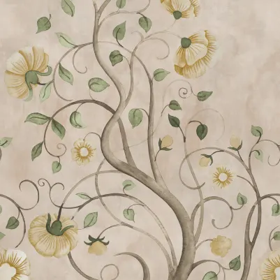 Big Poem, Peach pattern image