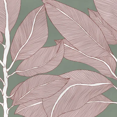 Ruby Lines, Green pattern image